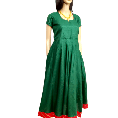 Synthetic Anarkali Maternity Kurti [Long]