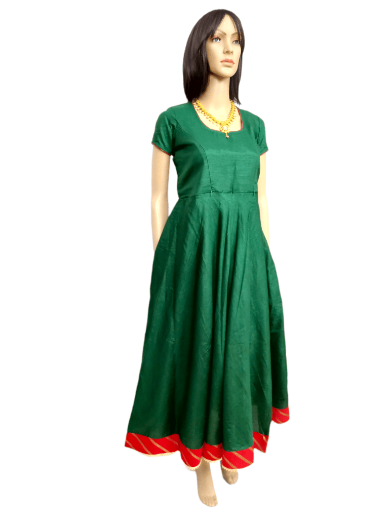 Synthetic Anarkali Maternity Kurti [Long]